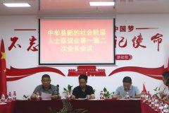 中牟县新联会第一届二次会长会议